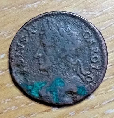 1674 Charles II Carolo Copper Farthing In Reasonable Condition. • £12.50