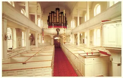  Old North (Christ Church) Of Paul Revere Fame-1723-BostonUS (high Box Pews) • £2.99