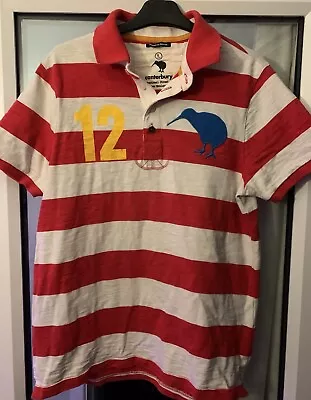 Vintage Canterbury Of New Zealand Played In Heaven Rugby Shirt Size Large • £25