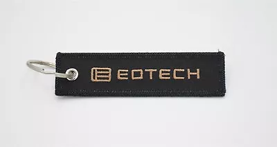 Eotech Logo Keychain/key Ring Exps2 Exps3-0 43 Magnifier Vudu Black/tan 4  X 1  • $13.99