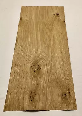 White Oak Wood Veneer: 5 Sheets (24.5” X 11”) 9 Sq Ft • $18.99