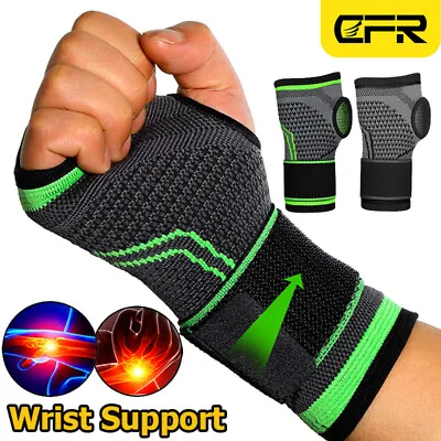 £11.79 • Buy Wrist Support Hand Brace Carpal Tunnel Splint Arthritis Sprain Stabilizer Straps