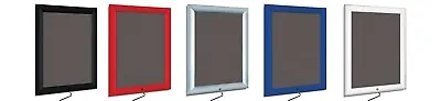 Lockable Click Snap Frames Poster Holders Clip Displays Notice Boards With Lock • £19.99