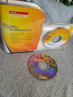 Microsoft Office Professional 2007 - Upgrade Genuine W/ Activation Code • $15