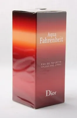Dior Fahrenheit Aqua Eau De Toilette Splash And Spray 125ml • £251.27