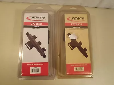 Fimco Manifold Lot Of 2 NIP 7771832 Lawn Garden Sprayer OEM#5143405 Boom Bypass • $47.95