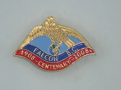 Falcon Bowling Bowls Club Centenary 1908 - 2008 Enamel Badge • £5.25