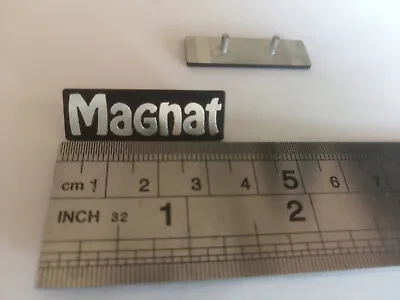 Magnat Badge Emblem Logo Aluminun  Speaker Replacement Aftermarket • $9.95