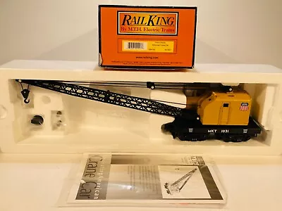 NIB 1990s Railking MTH 30-7931 O Scale Union Pacific American Crane Car • $12.01