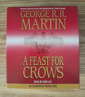 Geoge R. R. Martin - A Feast For Crows - Audio CD Read By John Lee - 31 Hours • $15.95