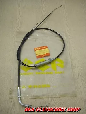 Nos Suzuki Tc90 Ts90 Tc100 Ts100 1973-77 Throttie Cable P/n 58300-25301 Genuine • $42.86