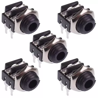 5 X 3.5mm Mono PCB Jack Socket S6C-A/BB FCR1281 • £10.19