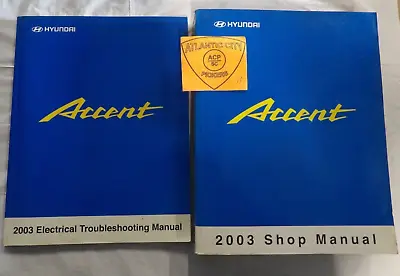 2003 Hyundai Accent Electrical Troubleshooting & Shop Manual • $33.71