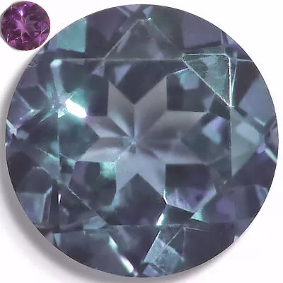 Lab Created Sapphire Alexandrite-Like Color Change Round Loose Gems Fine AAA • $11.95