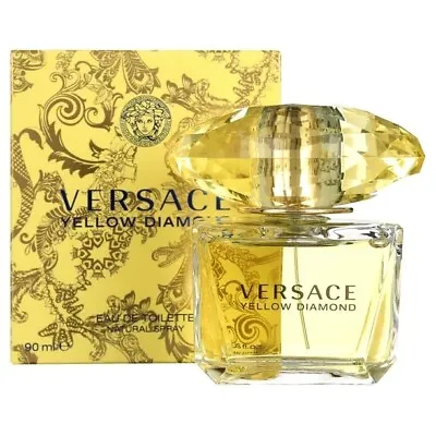 Yellow Diamond By Versace 3oz 90ml Women Eau De Toilette Brand New Sealed • $33.88