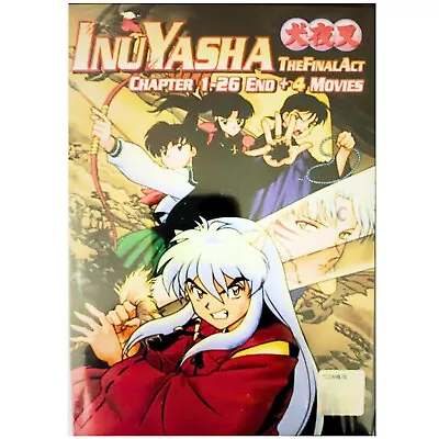 Inuyasha + The Final Act + 4 Movies Complete TV Series English Dubbed Anime DVD • $41.99