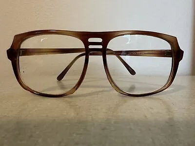 Personal Optics Vintage Aviator Plastic Frames Square 70s 80s Eyeglasses • $26.18