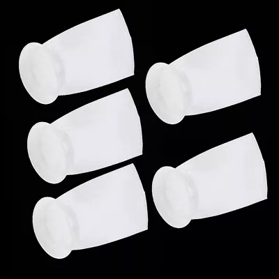 5/10Pcs 100 200 Micron Marine Filter Sock Bag Ring Fish Sump Aquarium Tank 4x9  • £11.97