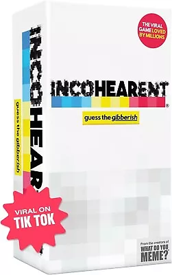 WHAT DO YOU MEME? Incohearent The Party Game Where You Compete To Guess The Gibb • $40.49