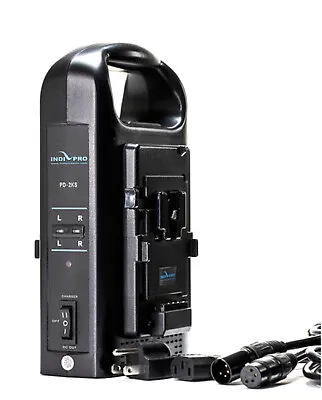 $135 • Buy IndiPRO V-Mount Dual Battery Charger With XLR Output;