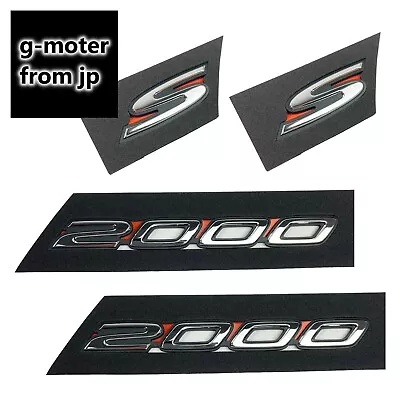 Genuine HONDA S2000 AP1 AP2 OEM Fender Side S2000 Chrome Emblem Badge RH LH Set • $74.67