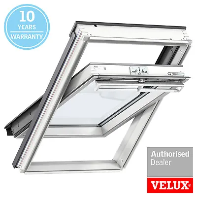 VELUX Roof Window GGL 2070 White Painted With Selected Flashing Kit • £305.10