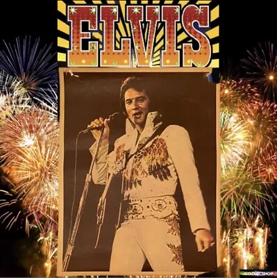 ELVIS PRESLEY Original Vintage Rock Concert Poster RARE • $879.99