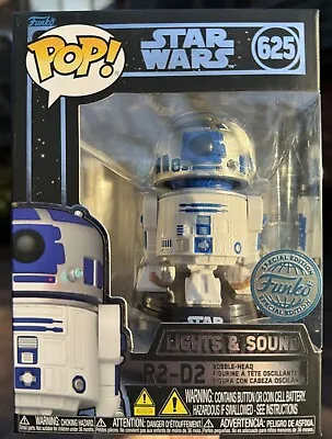 Disney Star Wars - R2-D2 With Lights & Sounds #625 Funko Shop Pop Vinyl NEW • $57