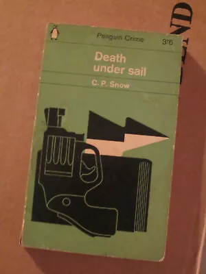 Death Under Sail By C.P. Snow (paperback 1964) Green Penguin 1953 • £10
