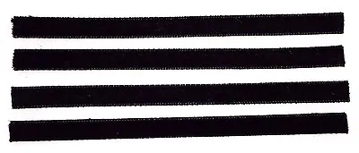 4-pack Of Black VPi Compatible Vinyl Record Cleaning Strips Replacement Velvet • $12.89