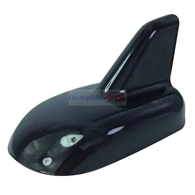 $7.98 • Buy For Mercedes Benz Black Plastic Shark Fin Dummy Decorative Antenna Aerials Roof