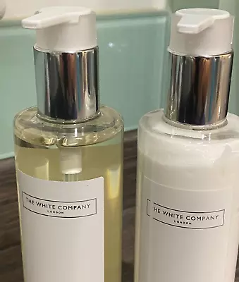 White Company Seychelles Hand Wash & Hand Lotion Set 250ml NWOB • £30