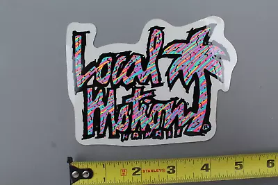 Local Motion Hawaii Surfboards Neon 80's Clear Pink V61B Vintage Surfing STICKER • $29