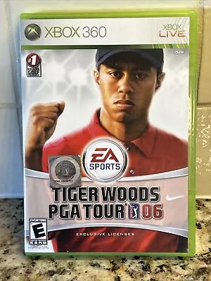 Tiger Woods PGA Tour 06 (Xbox 360) ****Sealed*** Free Shipping • $19.95