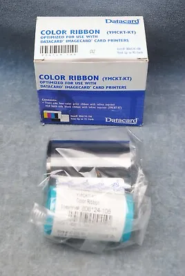 New Old Stock Datacard Color Ribbon Model #806124-106 - Ymckt-kt • $17.59