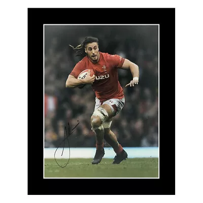 Signed Joshua Navidi Photo Display 12x10 - Wales Rugby Icon Autograph +COA • £64.99