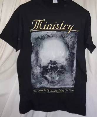 Ministry THE INDUSTRIAL STRENGTH TOUR Concert Shirt Sz M Helmet Melvins • $39.99