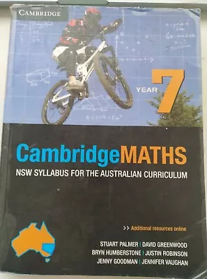Cambridge Maths Year 7 - NSW Syllabus For The Australian Curriculum • $15