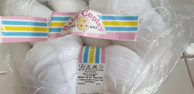 Wool Baby Copley White 2 X Full 100g Plus Extra 4ply • £2.50