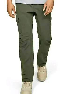Under Armour Men's Tactical Guardian Cargo Pants Marine OD Green 1316930 34/32 • $54.99