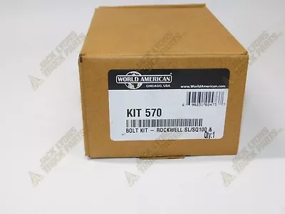 KIT570 New Meritor (Rockwell) BOLT KIT SQHD World American • $24.50