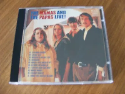 The Mamas & The Papas - 'Live' Cd • £4.30