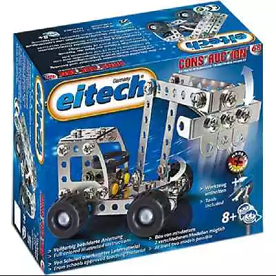 Digger And Truck Metal Construction Building Toy Eitech C68 • $24.99