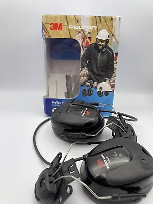 $75 • Buy 3M MT13H220A Hearing Protection Peltor ProTac III Slim Headset  Helmet Large