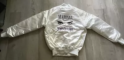 Madonna Celebration Tour Official Who's That Girl Jacket Size Small • $350