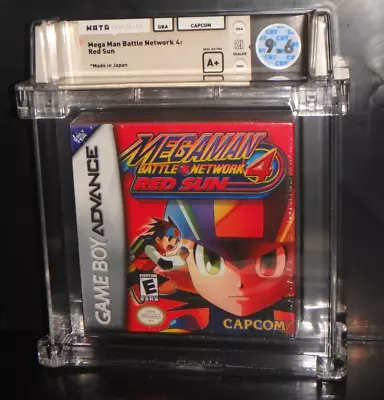 Nintendo Game Boy Advance GBA - Mega Man 4 Red Sun - Sealed Graded WATA 9.6 • $1272.18