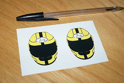 Dunlop Helmet Stickers - (Pair) UK SELLER • £3