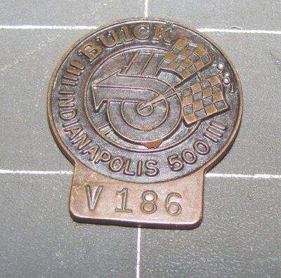 $4.50 • Buy Indy 500 1981 Bronze Pit Badge V186 - Lot PA 923