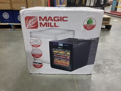 Magic Mill 9 SS Trays 2 Food Dehydrator - Black • $158.88