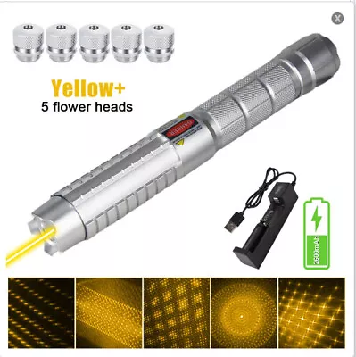 591nm Golden Yellow Laser Pointer (Wicked Lasers Style - Near 589nm) - US STOCK • $94.59